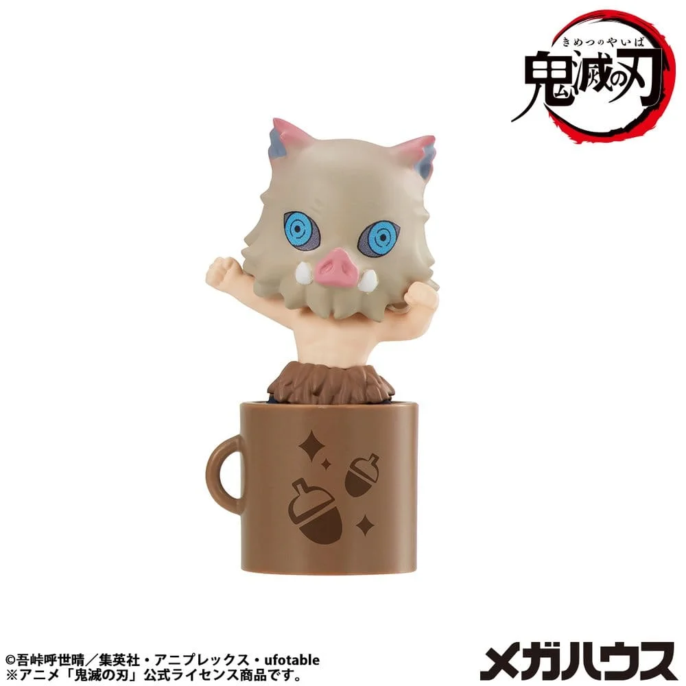 Demon Slayer Kimetsu no Yaiba Ochatomo Series Trading Figure 4 cm - 1 Unidade